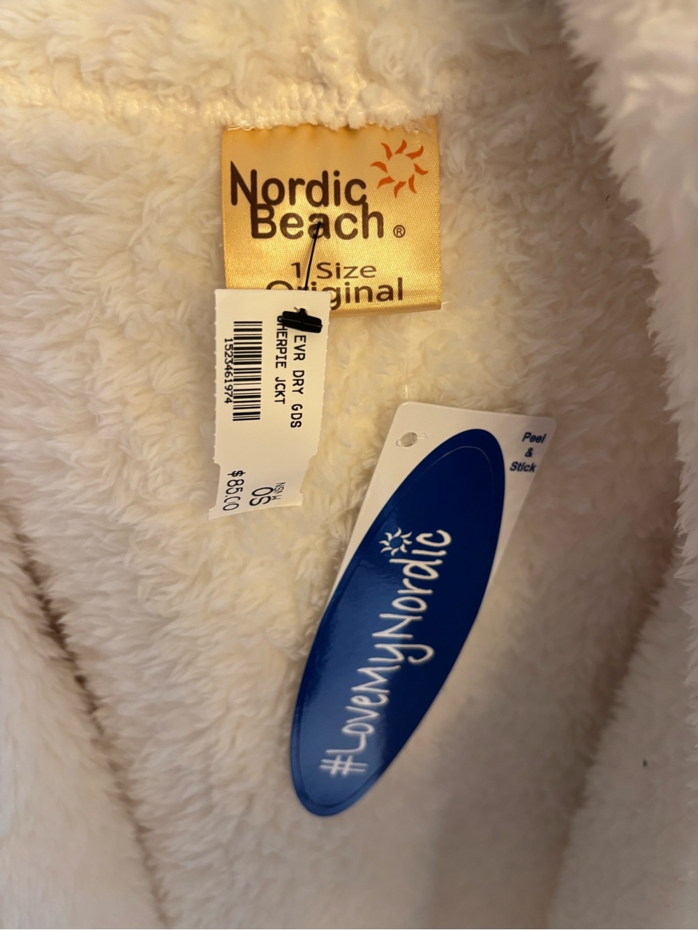 NWT Nordic Beach Sherpa Body Wrap - Picture 4 of 9